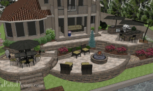 Custom 3D Patio Design | Designing Patios You Love to Use ...