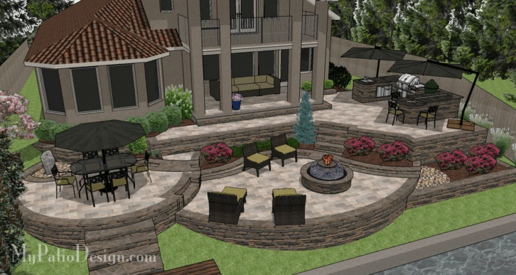Custom 3D Patio Design | Designing Patios You Love to Use ...